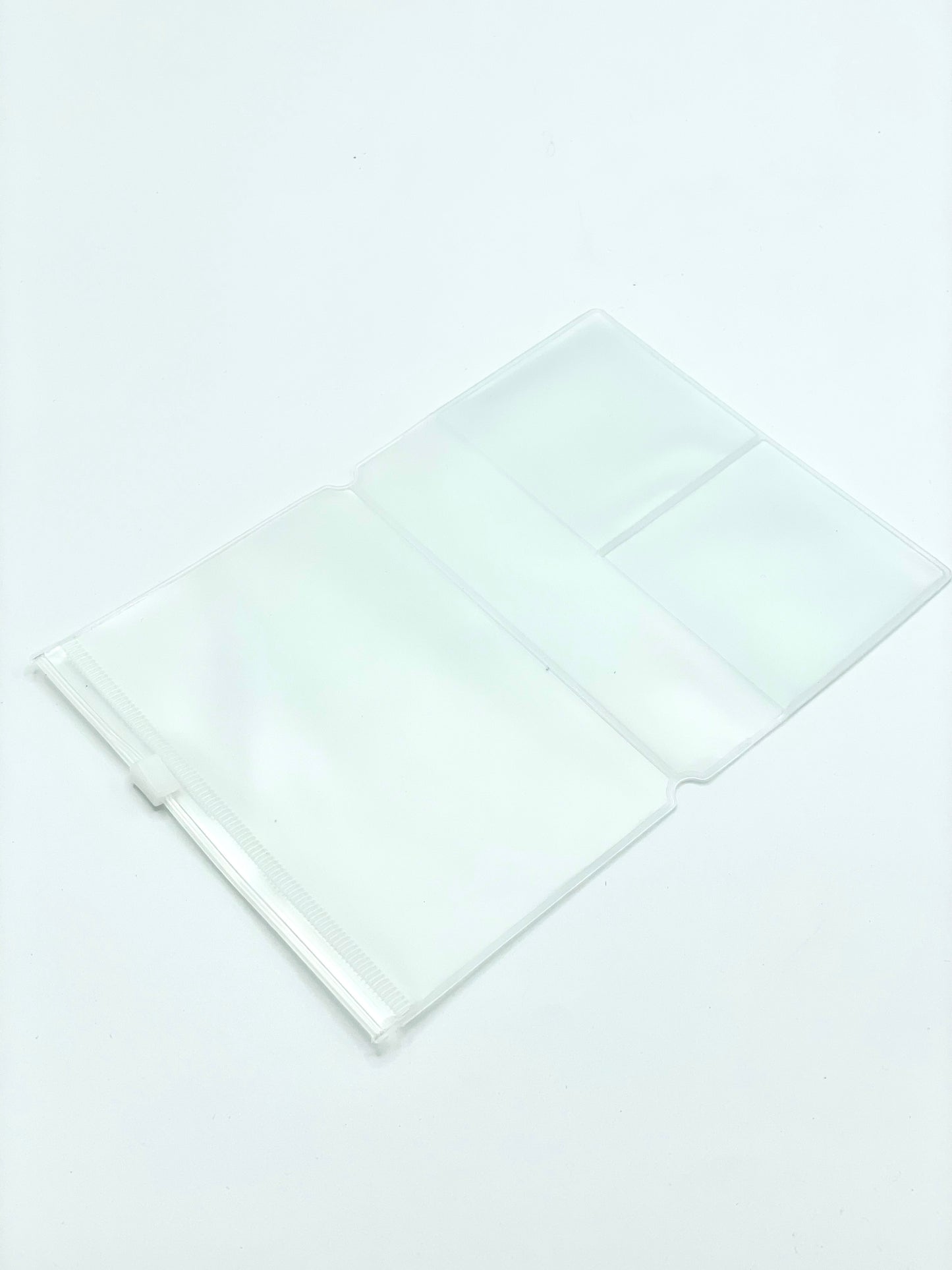 Vinyl pocket w/ zipper (two sizes to choose from)