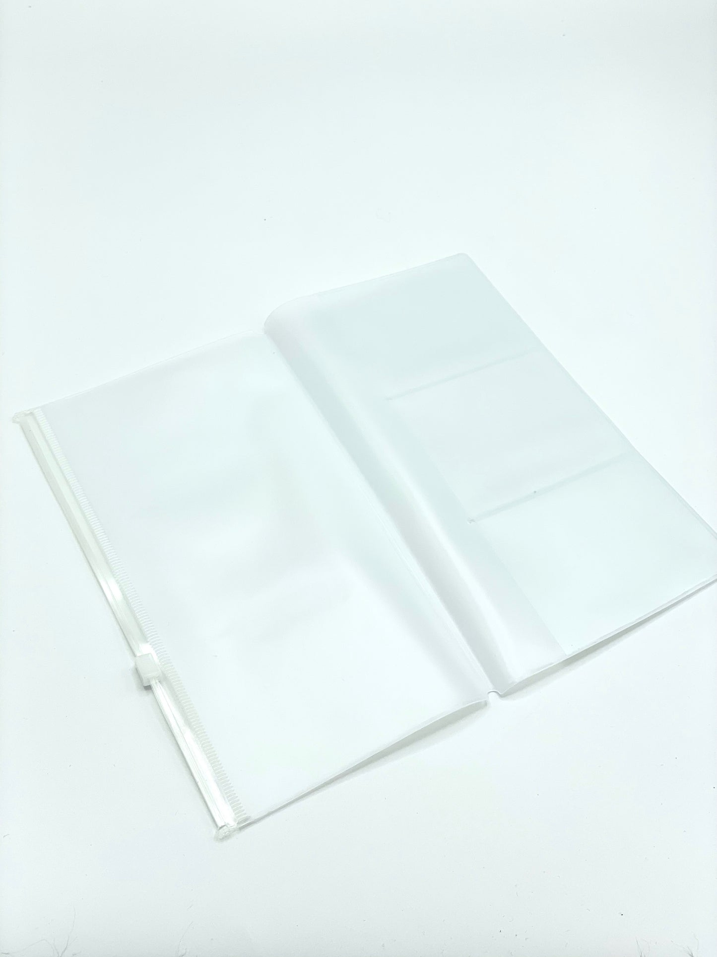 Vinyl pocket w/ zipper (two sizes to choose from)